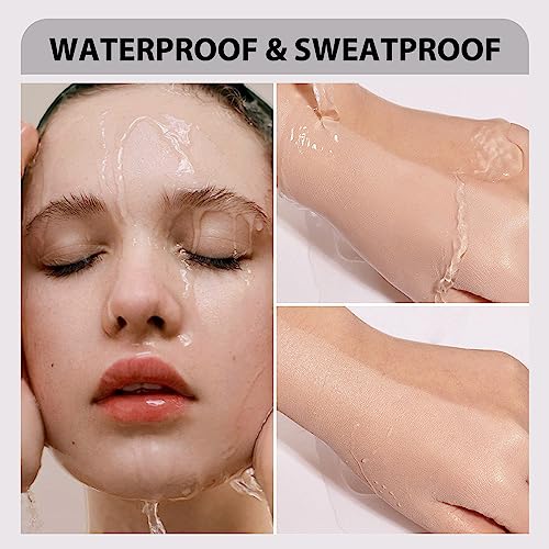 Fv Waterproof Liquid Foundation, Dewy Flawess Lightweight Foundation For Dry & Combination Skin, Long Lasting Medium Coverage Face Makeup, Moisturizing & Conceal Pore, 30G, 1.05Fl/Oz, Ivory #TOP2