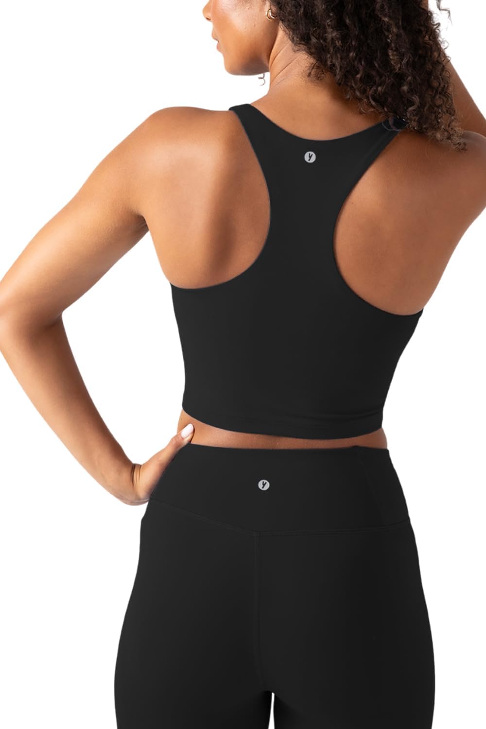 YITTY Active Sports Bra Tank, Tank Top for Women with Built-in Bra, Racerback, Removable Cups, Low-Impact Yoga and Gym
