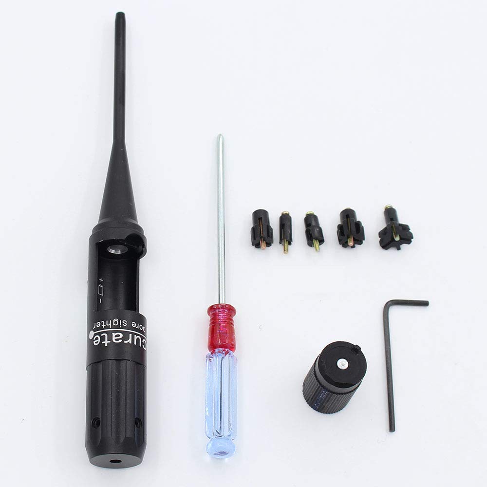 Noga Green Dot Laser Bore Sighter Boresighter .22-.50 Caliber Rifle-Scope caccia