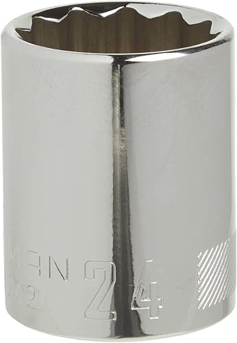 Vista 10 de CRAFTSMAN Llave poco profunda, métrica, accionamiento de 1/2 pulgada, 11mm, 12 puntos (CMMT44229)