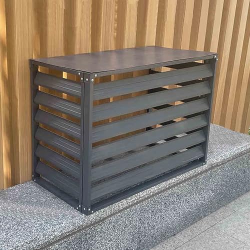 Clôture décorative de confidentialité en aluminium pour pompe à chaleur et cache-climatiseur