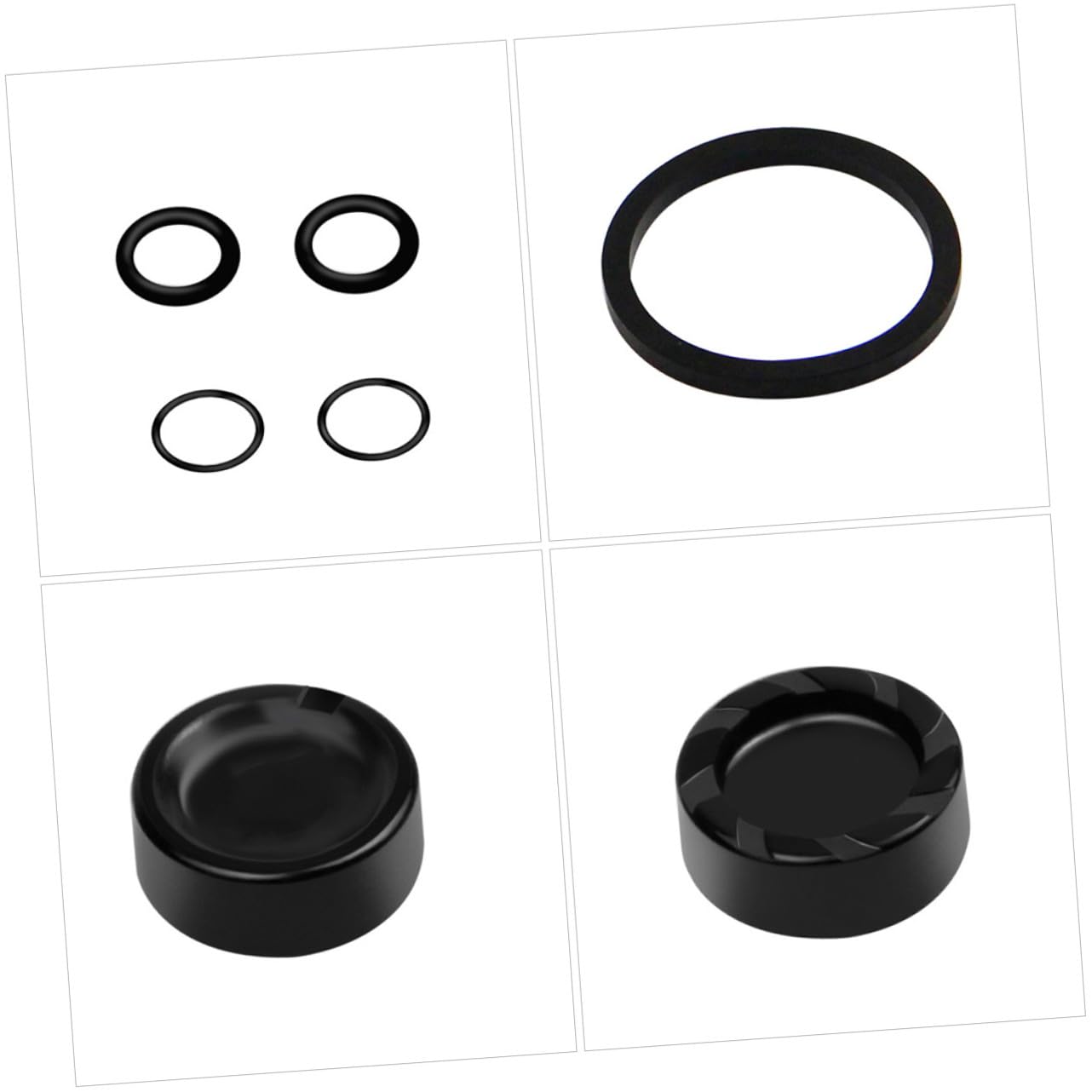 Bicicleta De Presión De Aceite Kit De Frenos De Bicicleta Kit De Freno Bicicletaa Kit De Reparación Freno De Metal Pistón De Metal Pinza De Freno Hidráulico Bicicleta Kit De Sello