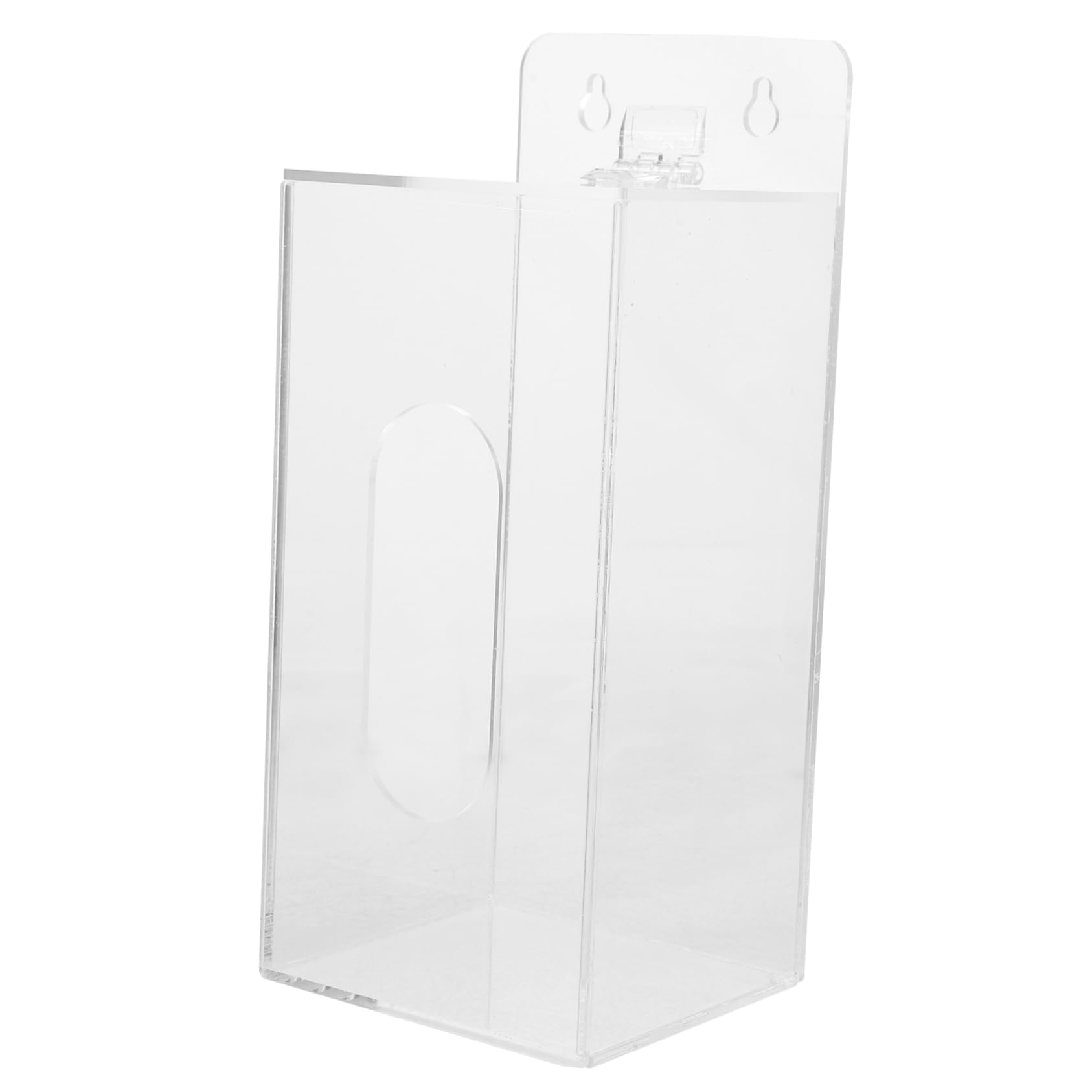 BESTYASH Wandhandschuhhalter Aus Acryl Transparente Handschuhspenderbox Zur Wandmontage Für Einweghandschuhe Maskenhalter Und Aufbewahrung Für Labor Arztpraxis Krankenhaus
