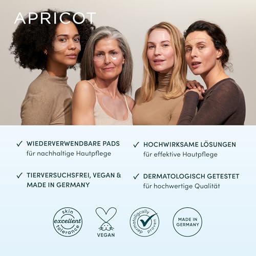 Silikon-Pads gegen Falten für die Stirn von Apricot