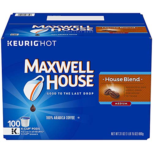 Maxwell House, House Blend Coffee, K-CUP Pods, 200 count