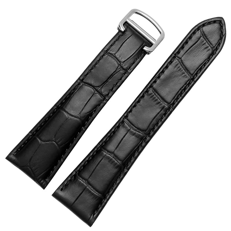 Correa de cuero para reloj mecánico CXYWBD de 20mm a 25mm 3