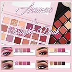 2Pcs Twilight Dusk + Aromas Nude Eyeshadow Palette Makeup Set, Matte Shimmer Glitter Pressed Pearl All Highly Pigmented Blending Powder, Natural Velvet Texture Eye Shadow Kit - Image 3