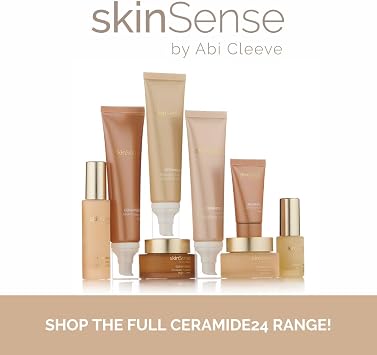 Skinsense Ceramide24 Sculpting Neck & Décolleté Cream 100ml, Anti-Wrinkle Treatment, Ceramide Neck Cream for Sagging Skin, Moisturising Lotion for Neck, Firming