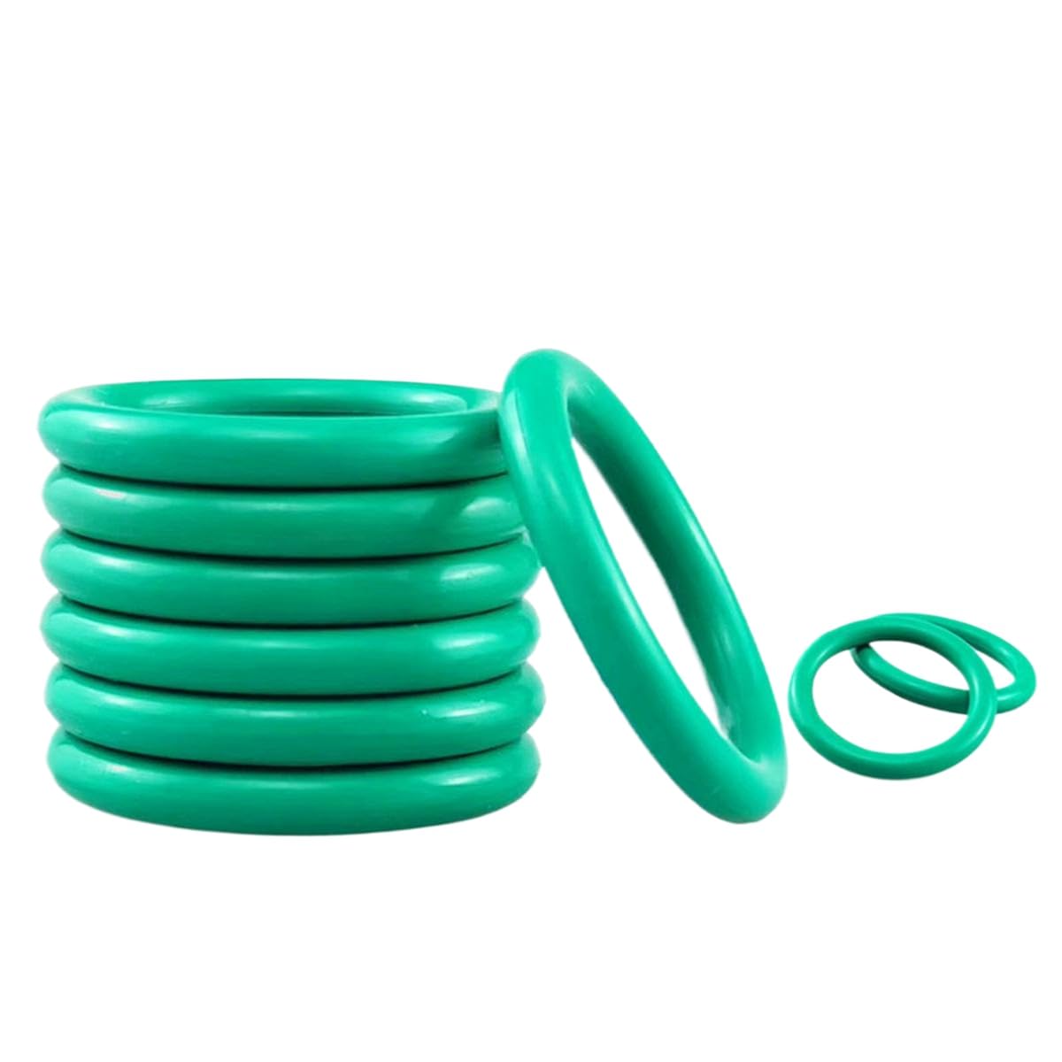 Junta Tórica de Fluorocaucho, Verde, 5.3x980x990.6mm, Paquete de 1
