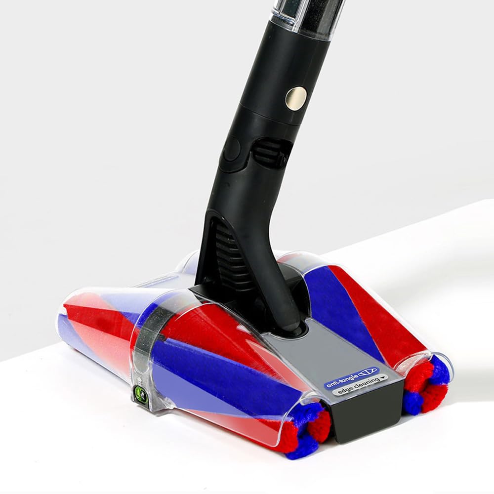 Cabezal giratorio para Dyson Pencilvac Fluffycones SV50 con luces de limpieza integradas