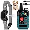 Collier de Dressage pour Chien avec Télécommande - Rechargeable et Humain : 4 Modes de Correction (Bip, Vibration, Spray, Spray Renforcé), Étanche IP67 avec Verrouillage Sécurité - Vert Foncé