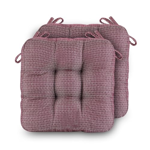 Naga Bahna Chair Cushions for Dining Chairs 2 Pack - Olefin Thickened 3.5