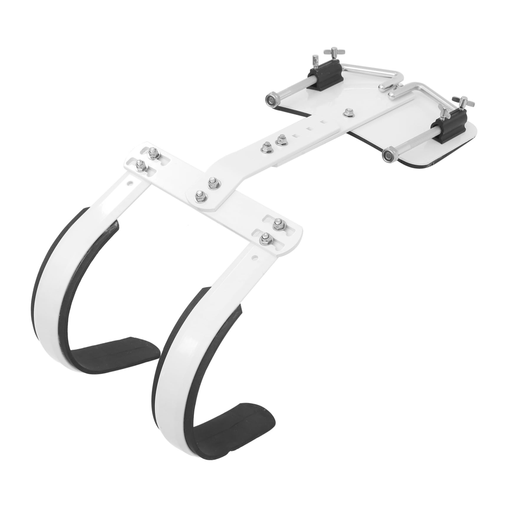 Yardwe Verstellbarer Snare Drum Holder Leicht und Einfach zu Montieren mit Schultergurt aus Aluminiumlegierung und Praktisches Zubehör für Snare Drums für Trommel Groß