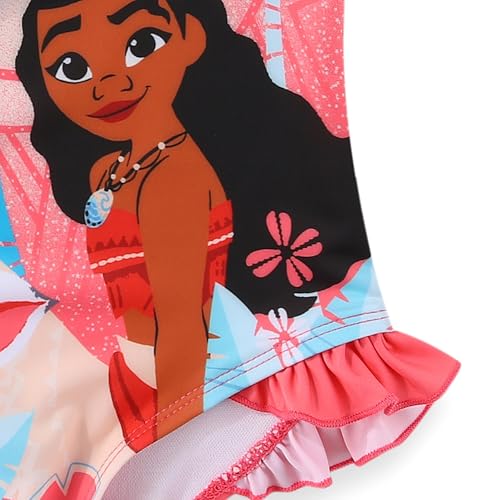 Disney Princess Moana Girls Swimsuit UPF 50+ One Piece Bathing Suit for Toddler and Big Kids4