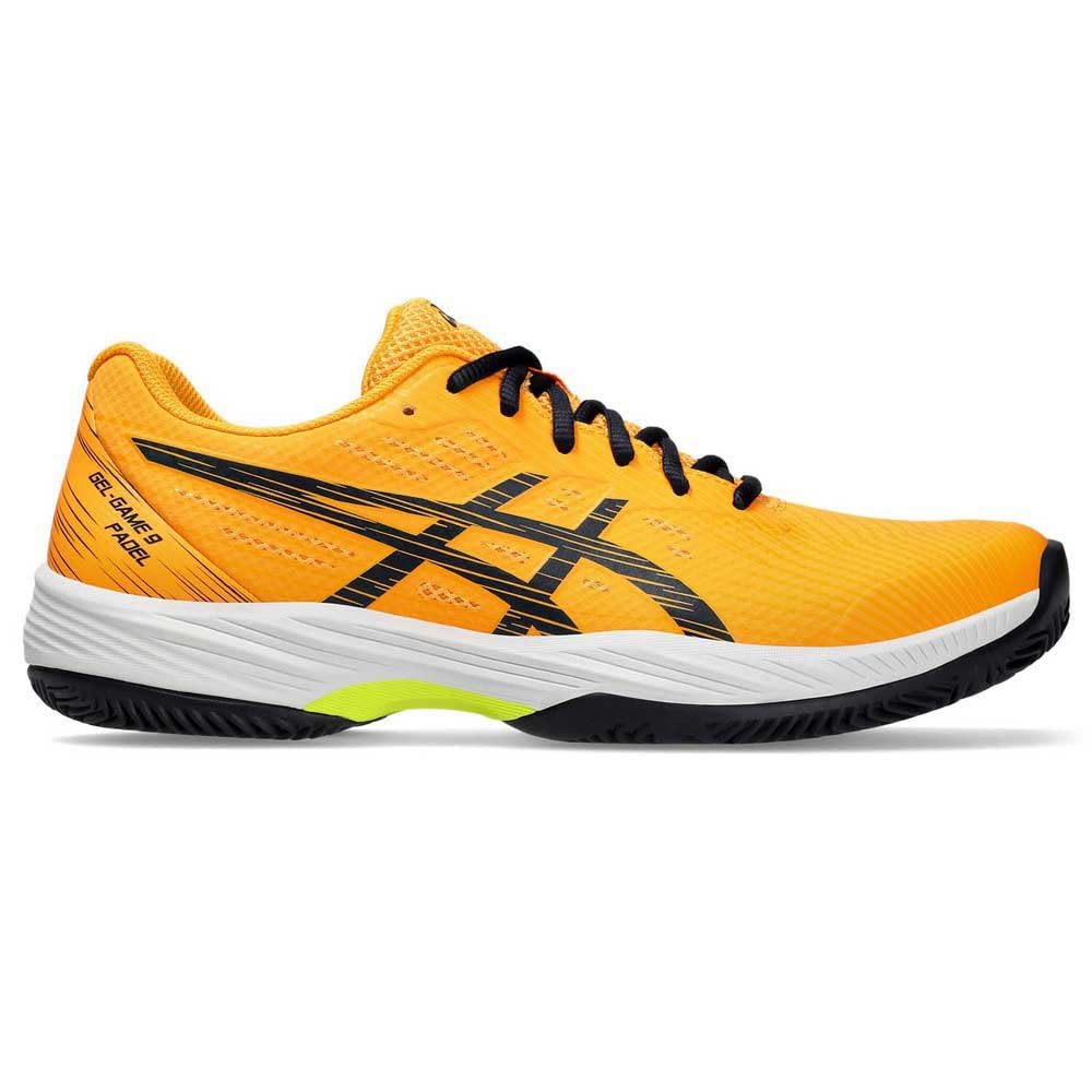 ASICS 1041A336-800 Gel-Game 9 Padel Men Stadium Orange/Midnight UK 11