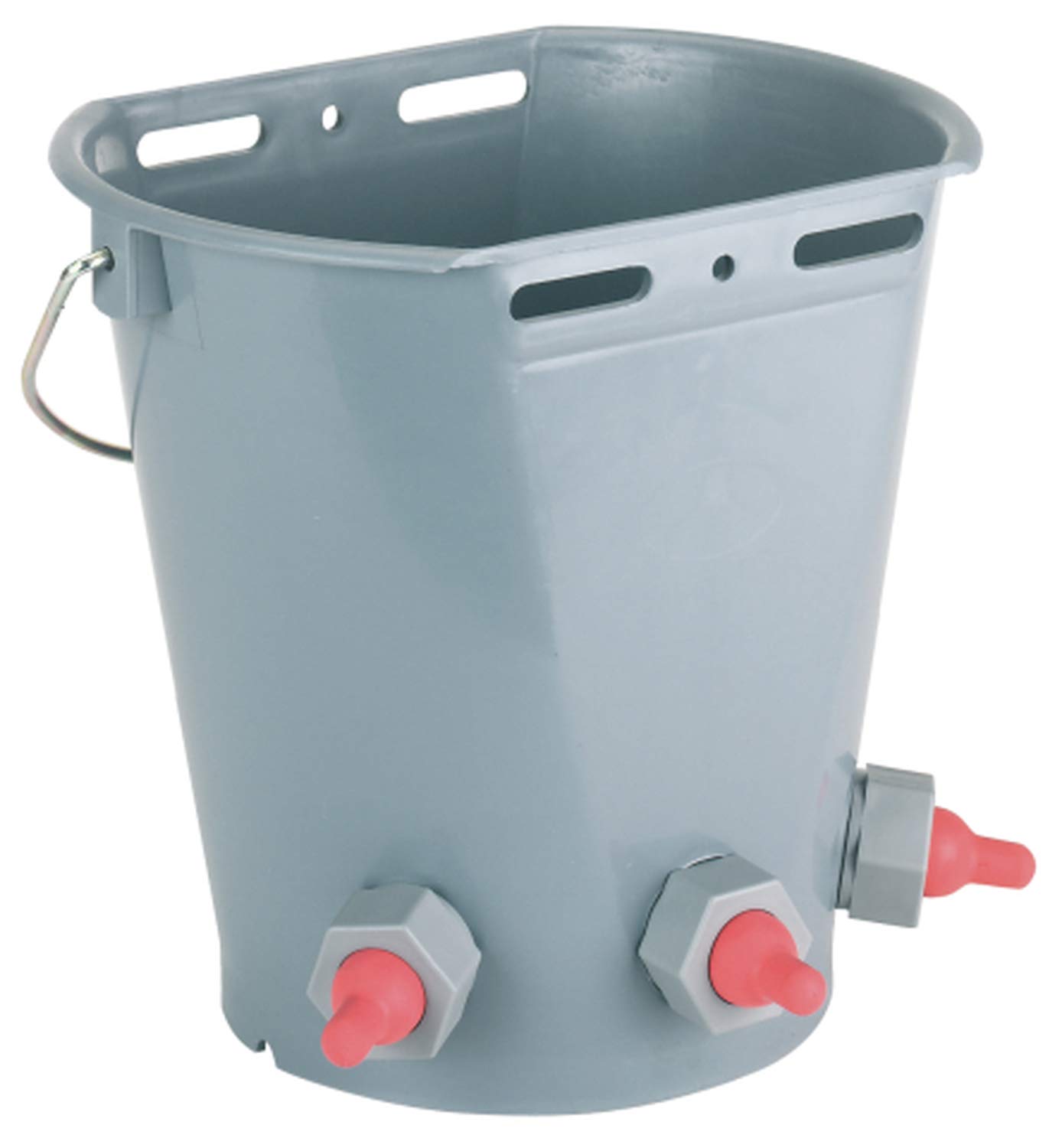 Agritura Kerbl - Secchio con 3 tettarelle Corte