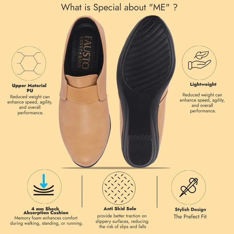 Image of FAUSTO Women Formal Pull-On Shoes