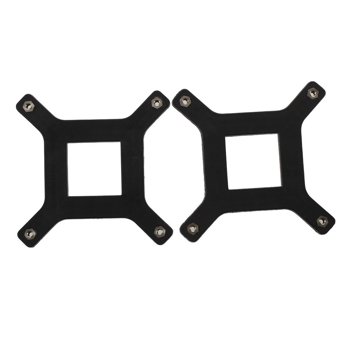 SODIAL(R) 2 Pcs CPU Heatsink Fan Bracket Backplate for