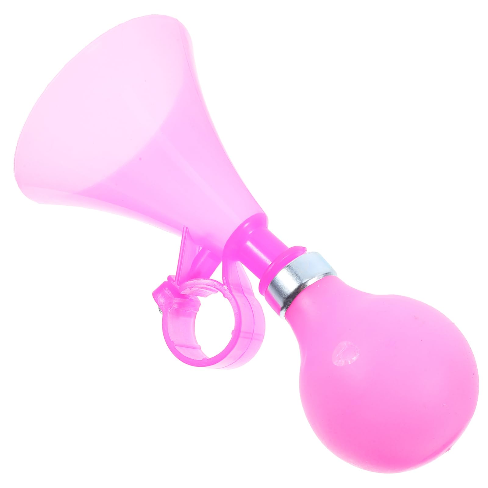 BESPORTBLE Loud Bike Horn Air Pressure Horn for Kids Bike Accessories for Girls Easy Installation Pink