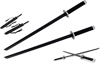 Snake Eye Tactical Dual Twin Ninja Sword with Dual Shoulder Sheath Each Blade