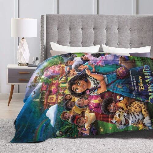 Megofigle Cartoon Music Fantasy Comedy Movie Air Conditioner Blanket Warm Cozy Flannel Blanket For Couch Bed Sofa Car Birthday Gifts 50"X40" #TOP3