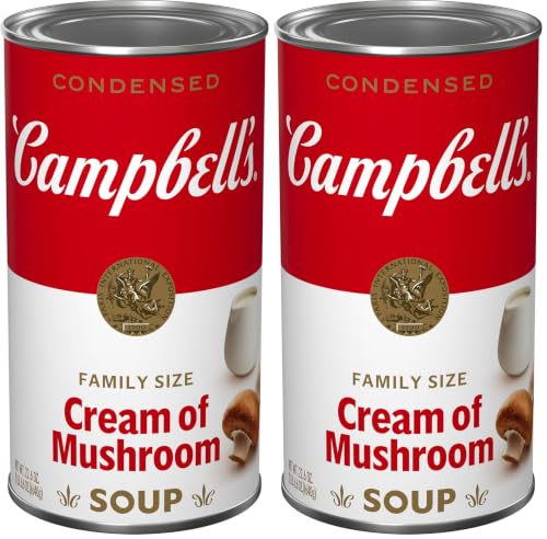Image of Campbell's Condensed Cream of Mushroom Soup, 22.6 oz Can (Pack of 2)