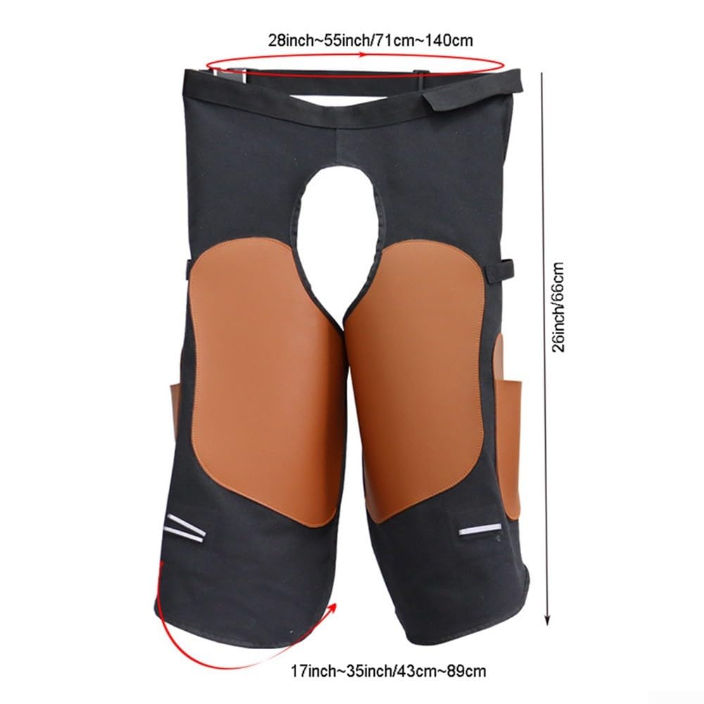 Tablier de pour forge Équestre Renforcé pour Protection Jambes