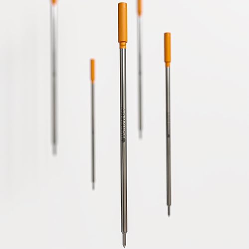 Vista 53 de Monteverde Recambio de bolígrafo para adaptarse a bolígrafos cruzados, punta media, rollo suave, rojo, 2 por paquete (C132RD) Rojo