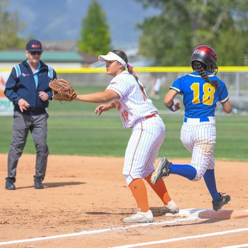 American Trends Baseball Socks and Belt Combo Set for Youth Adult 3 Football Baseball Socks with Baseball Belt4