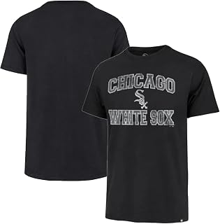 Brand MLB Men's Team Color Union Arch Franklin Primary Logo Short Sleeve Baseball T-Shirt