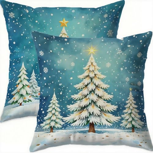 Housse coussin 65x65cm velours bleu foncé imperméable haut de gamme salon - 2