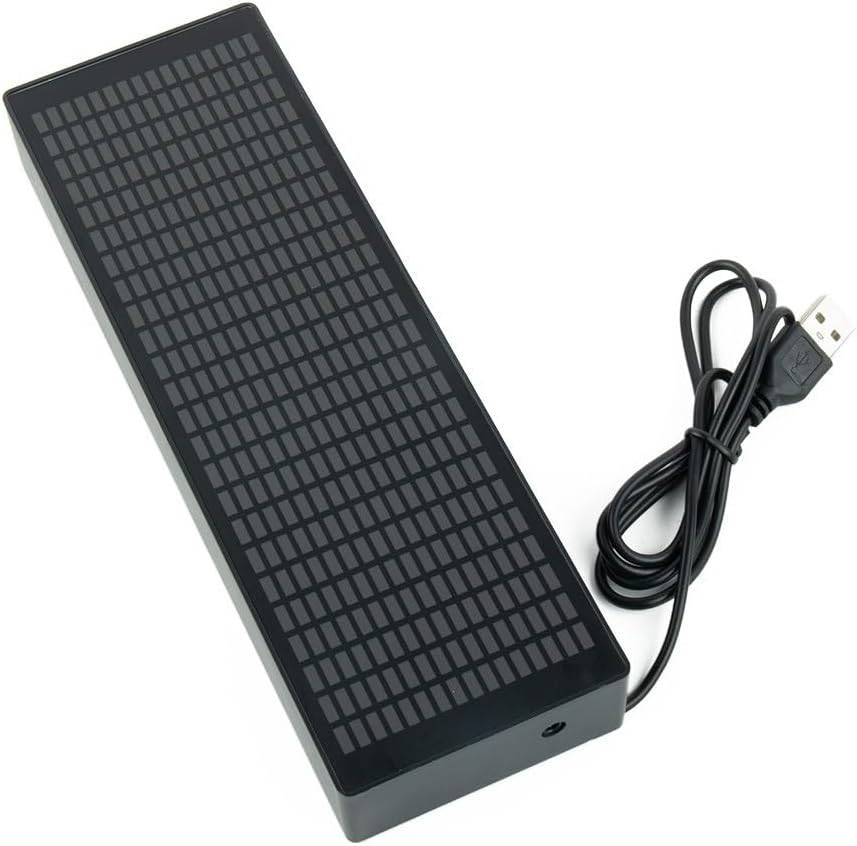 Sophisticated LED Display Module Capable of Analyzing and Showcasing Live Audio Frequencies Effectively (Voice Control + Wire Control)