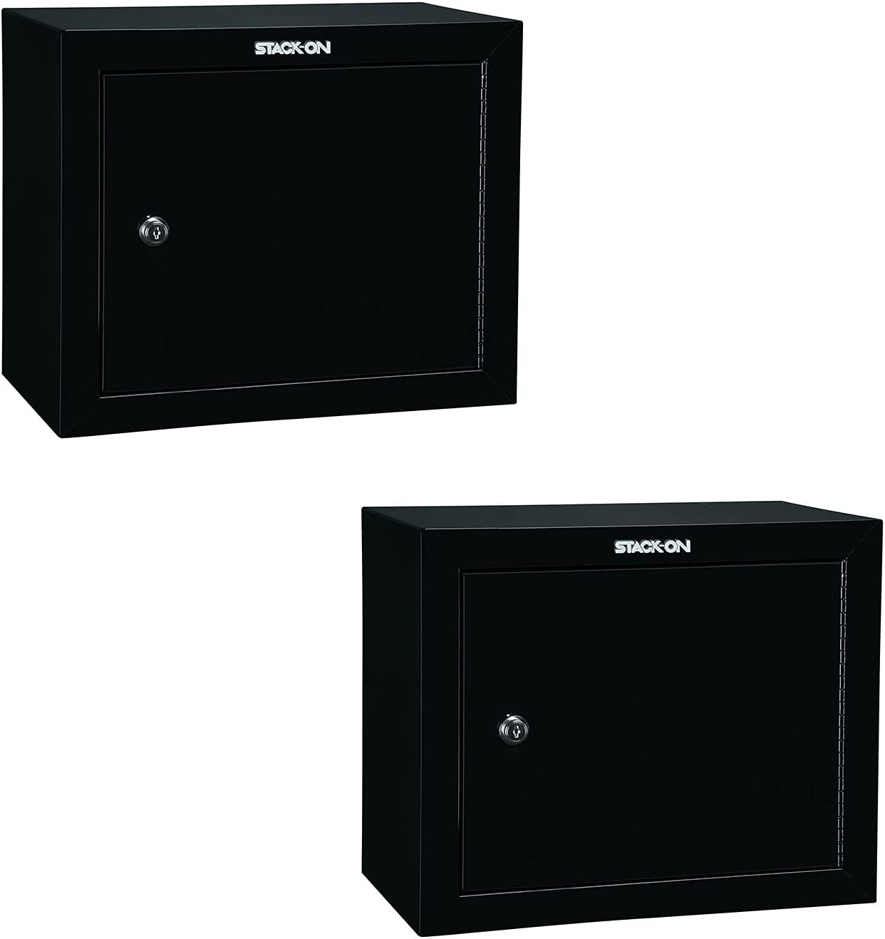 Stack-On GCB-900 Steel Pistol/Ammo Cabinet, Black : Sports & Outdoors