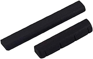 Puente De Silla De Montar De La Guitarra Acústica del Puente Sillas De Montar La Guitarra Acústica con Cuerdas De Fin De Hueso Tuerca Silla Puente Reemplazos Conjunto