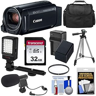 Canon Vixia HF R800 1080p HD Video Camera Camcorder (Black) with 32GB Card