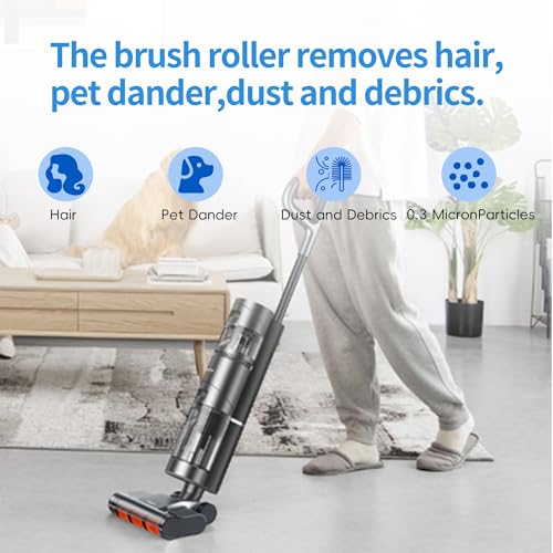 Image of Brush Roll Replacement Compatible with Shark Apex AX950 AX951 AZ1000 AZ1000W AZ1002 & Duoclean NV830 NV831 NV835 UV700 ZU700C ZU701 ZU780 ZU782 ZU785 ZU881, Part # 1173FT950 & 1395FC831