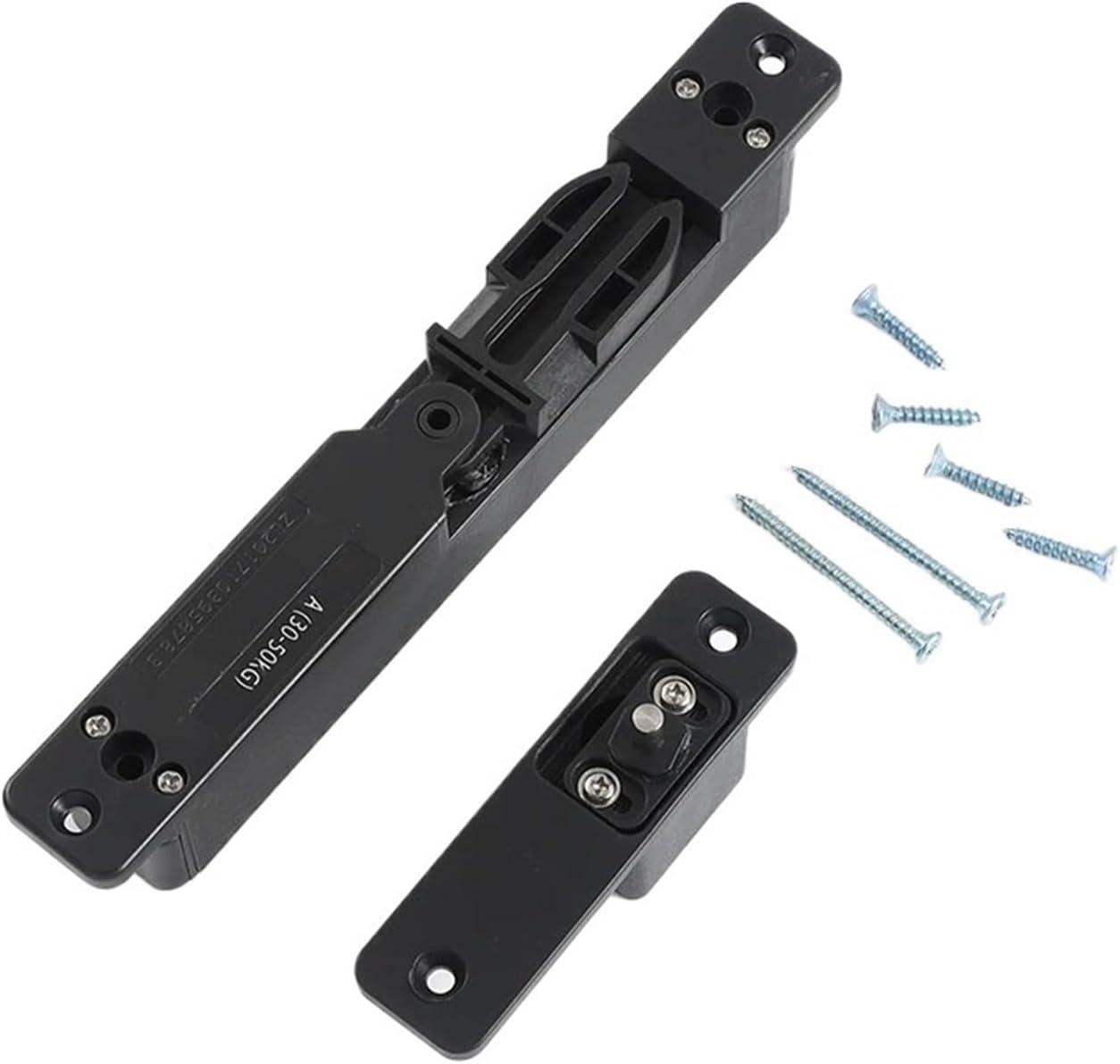 Damping Buffer Door Closer Swing Automatic Closing Mute Invisible Home Hydraulic Silent Anti-Pinch(Expose Style)