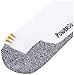 PowerSox mens 3-pack Powerlites Low Cut With Moisture Control Socks, White, 10 13 US