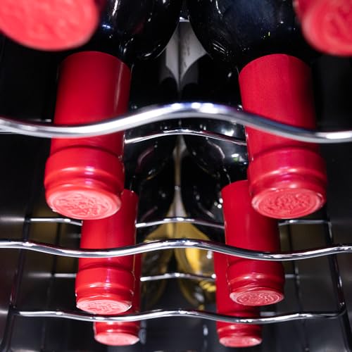 Cecotec Cantinetta Vino Bolero GrandSommelier 1250 CoolCrystal. 12 Bottiglie, Raffreddamento Termoelettrico, LED, ideale per conservare i tuoi vini alla temperatura perfetta. - immagine 6