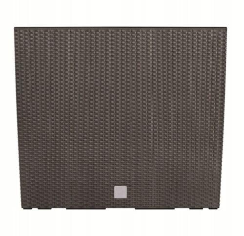 B2C Tall Rectangle Ratan Planter Floor Standing Indoor Outdoor Patio Plant Pot Troug (Umber) 5 B2C Tall Rectangle Ratan Planter Floor Standing Indoor Outdoor Patio Plant Pot Troug (Umber) - Image 5