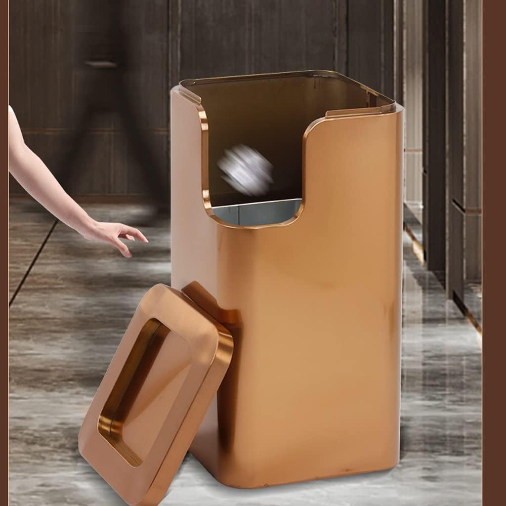 Outdoor Floor Ashtray Stainless Steel Trash Can Hotel Lobby Trash Can Vertical Elevator Entrance Indoor Trash Bin Butt Container,F