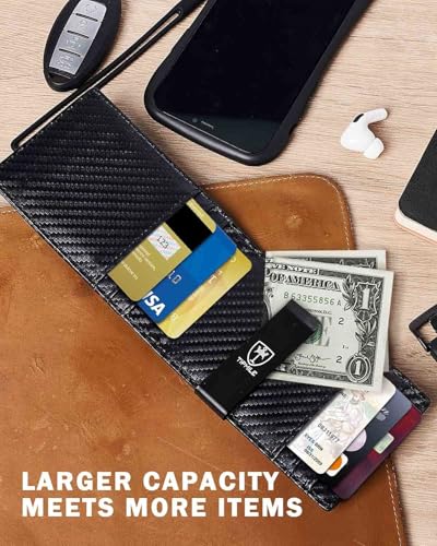 Image of Tipmile Money Clip Wallet for Men RFID Blocking Minimalist Slim Bifold Front Pocket Wallet