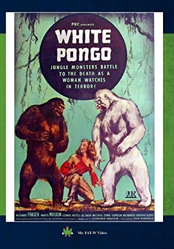 White Pongo DVD película clásica de culto edición Estados Unidos Italia