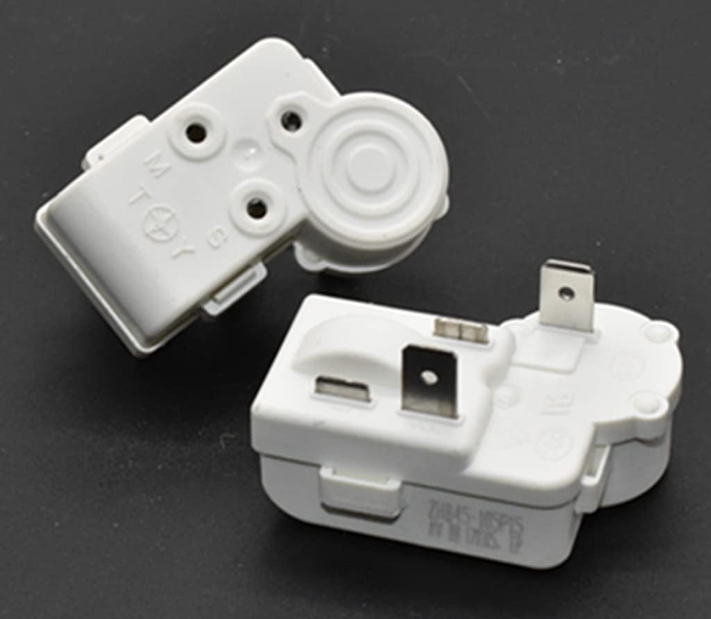2PCS Refrigerator compressor PTC starter relay overload protector ZHB45/54/69-120P15 (2 feet 2HB45-105P15)