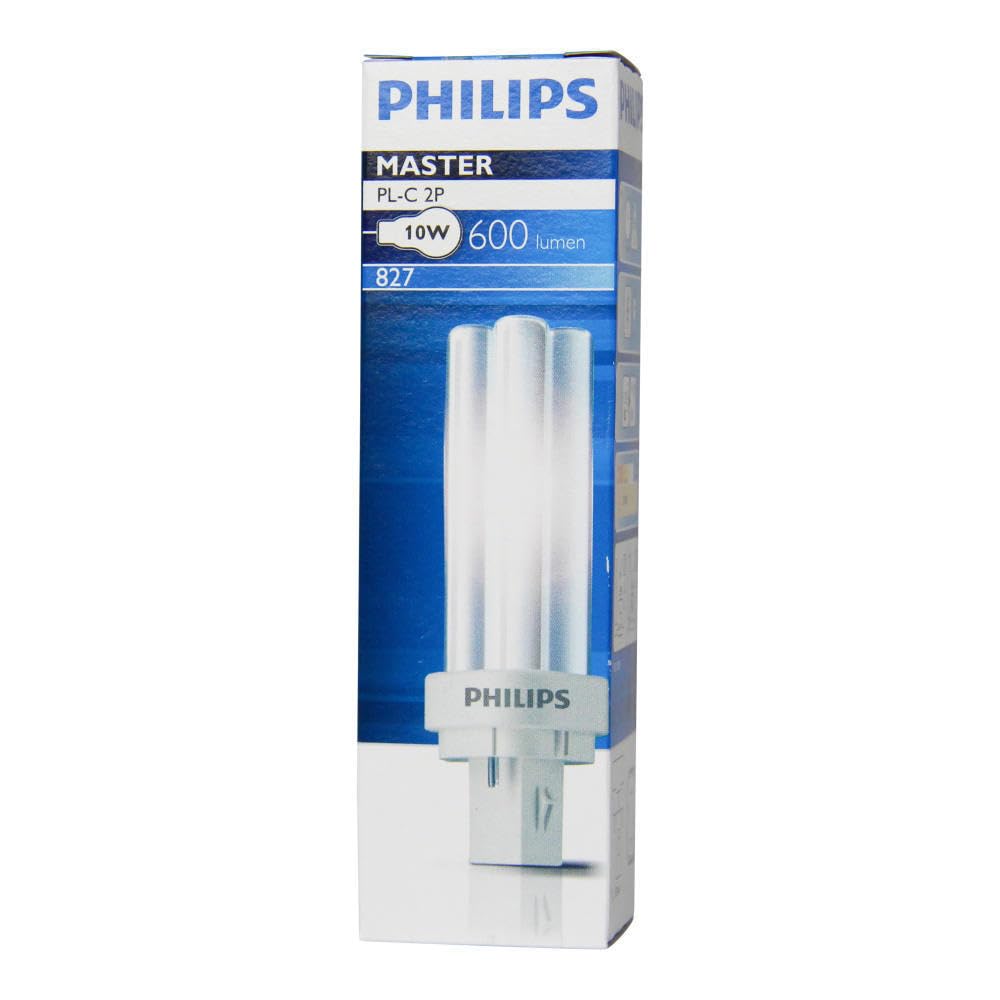 Philips Master PLC 2 broches 10 W Extra Blanc Chaud (2700 K)