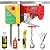 NEWTRY 1320lb Electric Hoist Lift, Wireless & Cable Remote Control Overhead Electric Winch Pulley System, Single & Double Slings for Garage, Ceiling, Factories, Warehouse