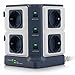Price comparison product image BESTEK 8 Way Surge Protected Tower Extension
