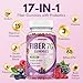 Fiber Gummies for Adults - Sugar Free Fiber Supplement 7g All in 1, Probiotic 60 Billion CFU & Prebiotic with Digestive Enzymes, Inulin, Psyllium, Vitamin, Support for Gut & Digestive Health, 90 Ct