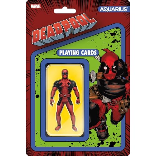 Aquarius Marvel Deadpool Naipes Premium de Póker