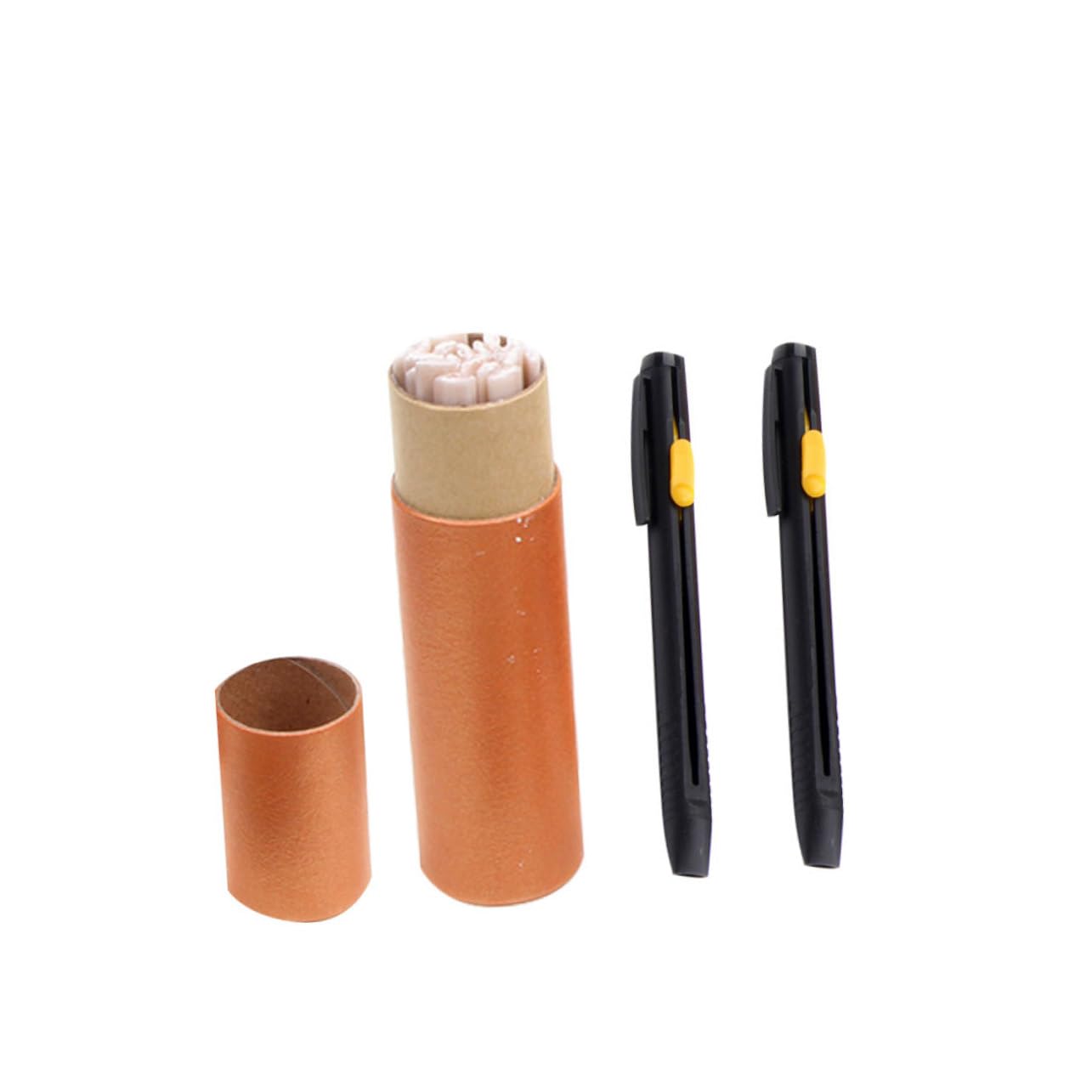 SHINEOFI 2 Series Costura Invisible Y Tiza Para Rascar Costura Y Confeccion De Coser Marcadores De Tela Equipo Tiza Reemplazable Tiza De Costura Tiza De Tela Para Coser 20 Piezas*2